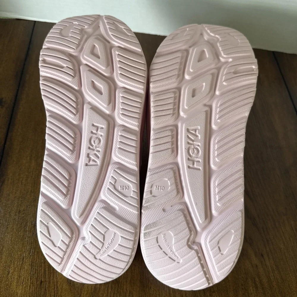 HOKA ONE ONE Ora Recovery Slide Pink Black Sport Sandals Unisex Sz M11 W13 NWOB